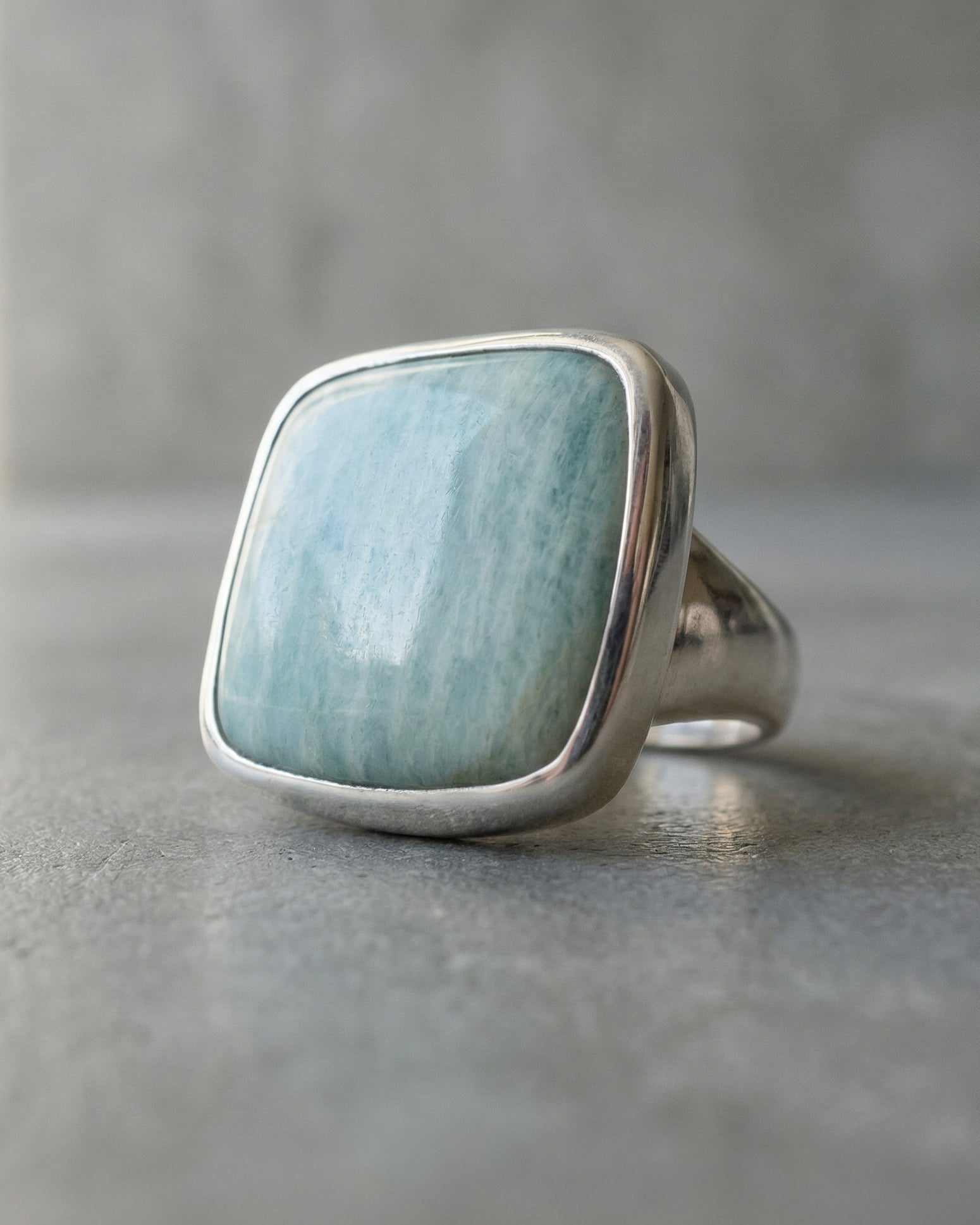 One of a Kind Amazonite Ring